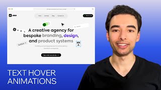 Bring text to life with interactive Hover animations | Wix Studio