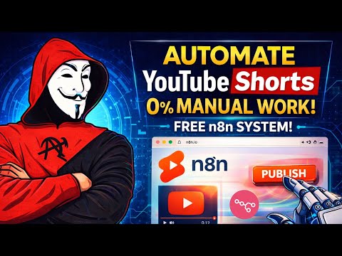 Make YouTube Shorts Fully Automated Using n8n — No Human Work!