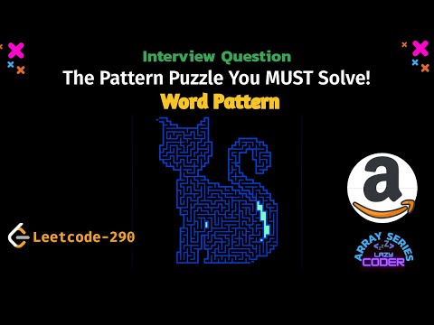 Word Pattern - Leetcode 290 - In Hindi