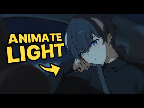 Add Passing Lights Animations to Your Art