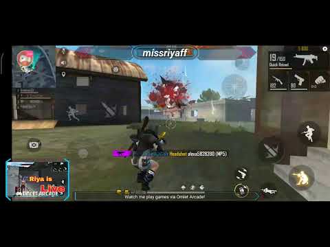 Watch me stream Free Fire on Omlet Arcade!