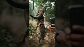 Elephant  vs man  #animations #ai #viral #DigitalWorldAI # #tilawattilawat #funny #beefdish #comedy