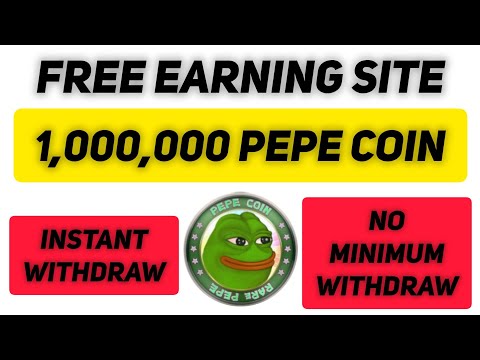 1,000,000 PEPE COIN Collect Every 5 Minutes✅ | Withdrawal PROOF🧾 | Faucet Claim🤑 | Michael CryptoYT💸