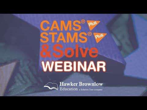 Introduction to CAMS® Plus, STAMS® Plus & Solve