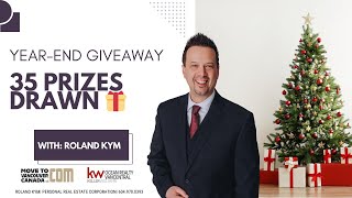 Year-End Client Appreciation Giveaway | 35 Prizes Drawn – Roland Kym Vancouver