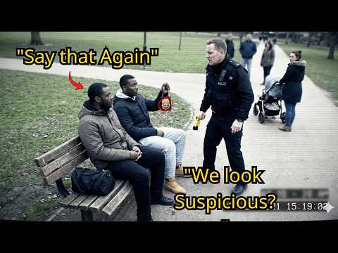 Racist Cop Pulls Taser on Two Black Men on a Park Bench — Unaware They're DEA Agents