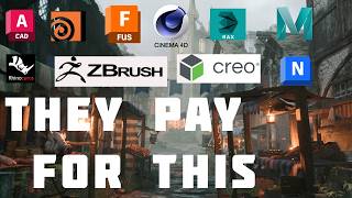 Why Studios Still Use Expensive 3D Software (The Real Reason)