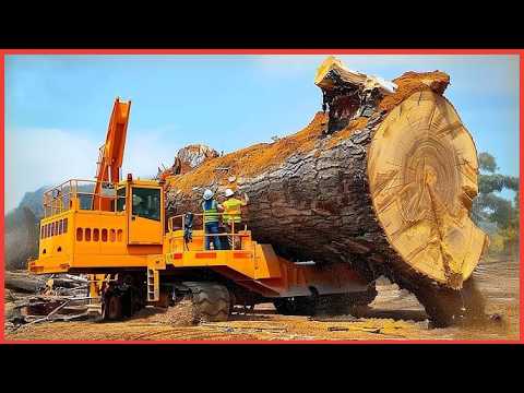 Dangerous Monster Wood Chipper Machines, Amazing Fastest Tree Shredding and Stump Removal in Action