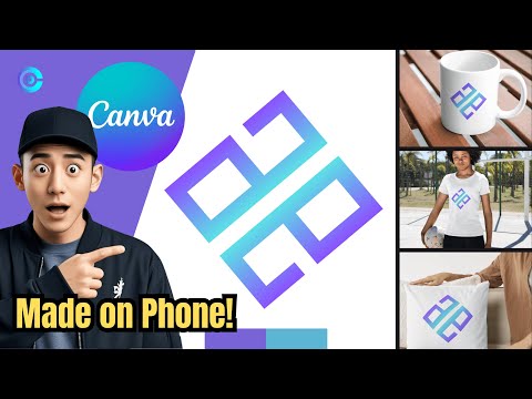 How to Make a Logo in Canva | AE Monogram Logo Design Tutorial