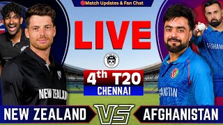 🔴New Zealand vs Afghanistan, Match 4 | Live Cricket match Today | NZ vs AFG Live Score  | by Shahid