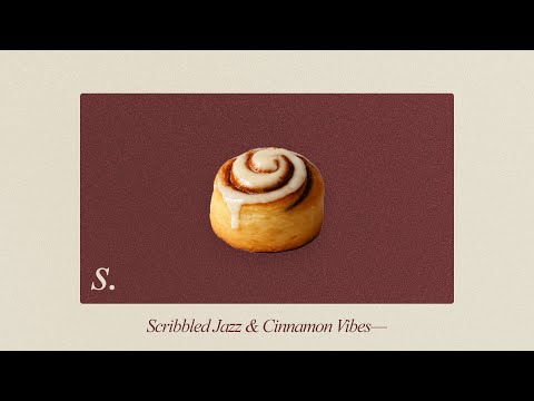 Scribbled Jazz & Cinnamon Vibes 🎷☕ | Creative Brainstorming Flow Music
