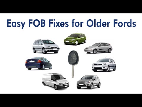Easy Key FOB Fixes for U.K. Fords 2002 to 2010 🔑