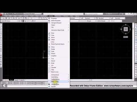 Class 1: AutoCAD Working Environment