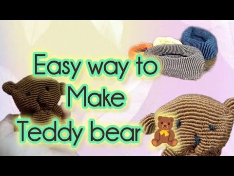 Cute teddy bear | #easycrafts #easydiyforkids