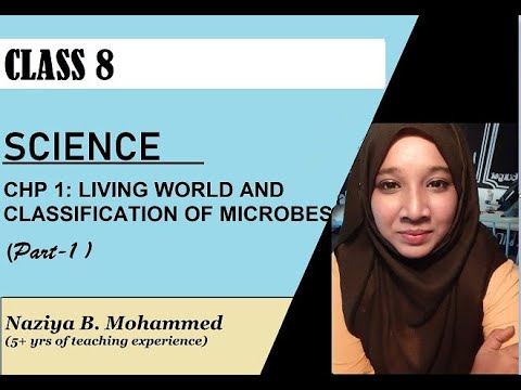 CLASS 8- Chapter 1: Living world and Classification of microbes (Part-1)_Science_Maharashtra board