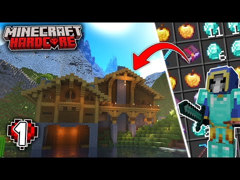 My LUCKIEST Start EVER in Hardcore Minecraft | 1.21 - Episode 1