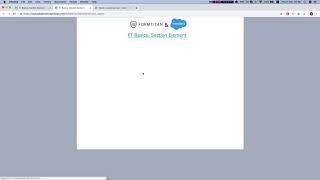 Getting Started: The Section element