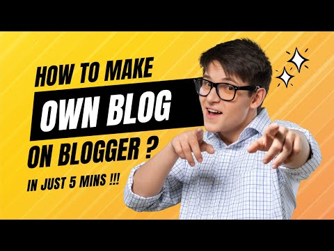 How to create blog on blogger | How to make blog on blogspot | Blogger pe blog kaise banaye