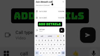 How to Schedule WhatsApp Calls | New Update 2025 🚀 | @clickNinja #techtips #appointmentscheduling
