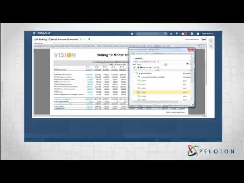 Oracle ERP Cloud: Running a Financial Reporting Center Report
