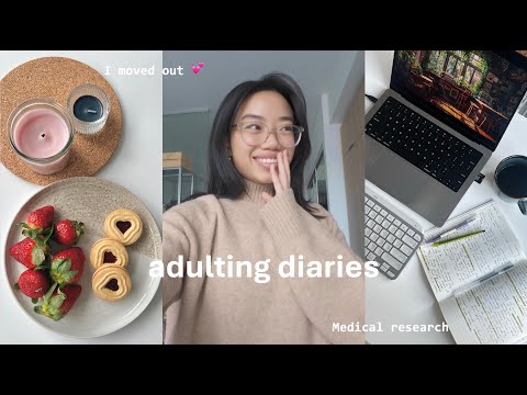 I MOVED OUT 📦🪴 | studio apartment tour, adulting diaries, cooking, what I ate, daily life, studying