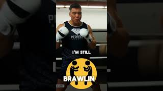 Level change when Brawling  #combatsport #learntofight #boxing #fightingtechniques #mma