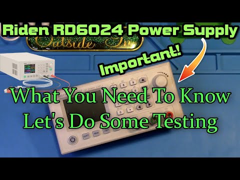 Riden RD6024 Information You Need to Know Before Purchase - & Testing Performance