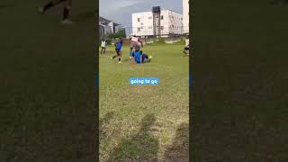 A star to watch out for #sportwithmart #footballersjourney #striker #nigeriansports