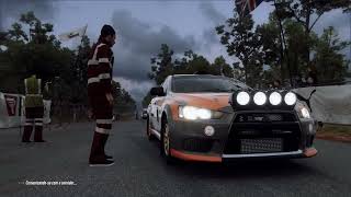 Dirt Rally 2.0, Rally Austrália Início do modo Equipa e Campeonato com Mitsubishi X