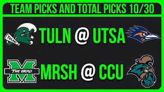 College Football Picks Today 10/30/25 NCAAF Week 10 Betting Picks and Predictions