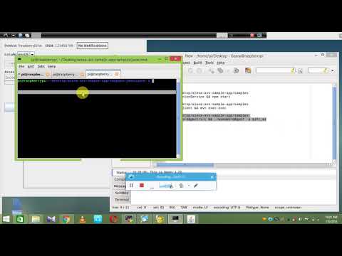Configuring Alexa voice services on Raspberry pi 3