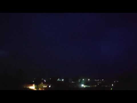 continuous lightning. a rare phenomena on the sky!
