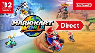 Mario Kart World Direct 4.17.2025