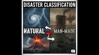 Types of Disasters Explained | Natural vs. Man-Made