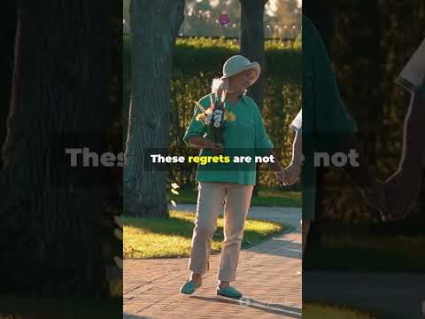 💔 3 Deathbed Regrets That Will Haunt You Forever #LifeLessons #elderlywisdom  #motivation  #shorts
