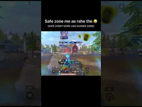 Trolled Two Enemies at Safe Zone in BGMI 😂 #bgmishorts #bgmi