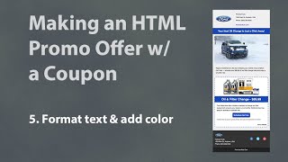 Text Formatting and Color