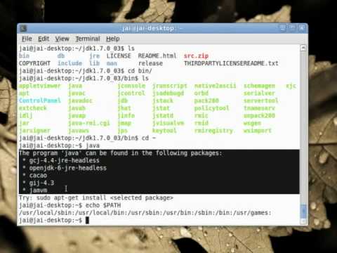 1-2 Installing JDK on Ubuntu