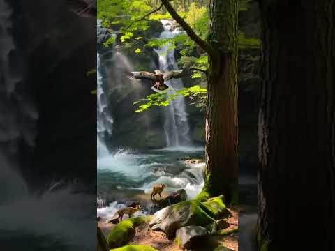 Nature’s Feast: Animals Eating in the Wild 🌿 #fyp #shorts #shortvideo  #nature  #animals