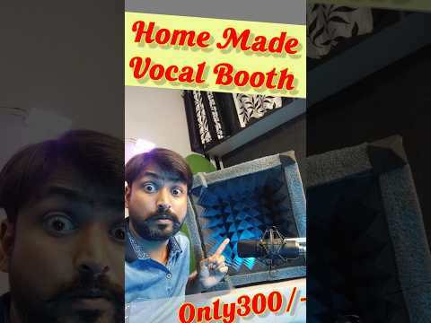 Record Pro Voice for YouTube Voiceover/Singing (Home Made Vocal Booth)