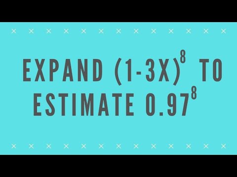 Year 1 / AS Maths - Binomial Expansion to Estimate a Decimal Raised to a Power *Example Question*