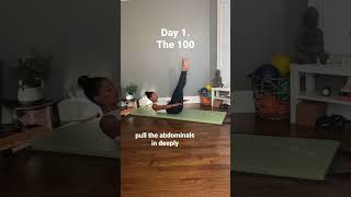 Learn Pilates. Daily Pilates mat sequence exercise throughout March. #pilates #blackgirlpilates