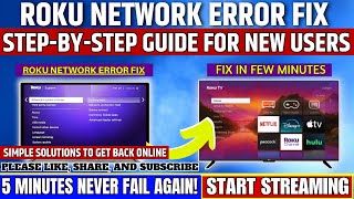 Roku Network Error Fix: Simple Solutions to Get Back Online