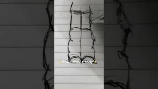 #drawing #art how I draw a body ✍️