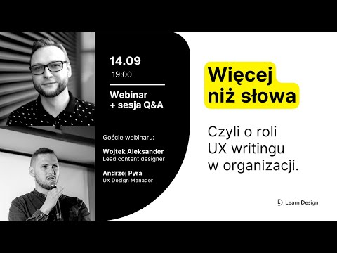Więcej niż słowa. Czyli o roli UX writingu w organizacji