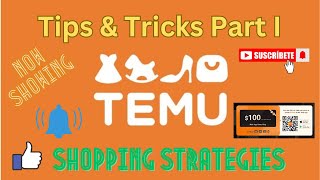 TEMU Tips & Tricks Part I   - Shopping Strategies