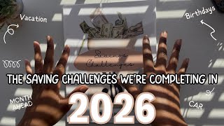 2026 Savings Challenges Flip Through 💰| Join Us On Our Financial Freedom Journey
