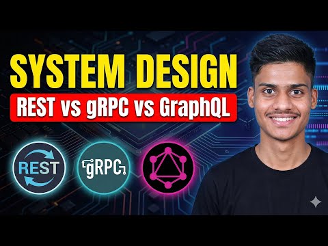 16. Modern API Protocols: REST vs gRPC vs GraphQL | Full Beginner to Advanced Guide