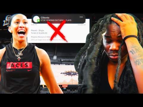 DO NOT BET ON WNBA THIS S🤬🤬T IS RIGGED!!! ** DOWN -$12,000 😢 ** 