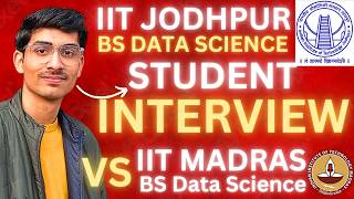 IIT Jodhpur BS Data Science & AI Honest Student Review: Better Than IIT Madras BS? IIT Without JEE